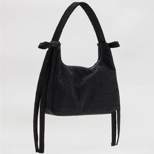 Baggu x Sandy Liang Mini Bow Bag Black NWT